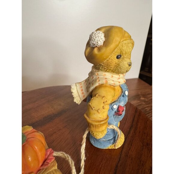 Cherished Teddies “Daniel – You’re My Little Pumpkin” Figurine (1996 Enesco) - Picture 4 of 12